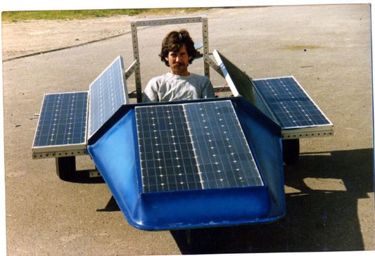 Phil’s Solar X-Wing: A Gridbeam Starfighter from the 1980s